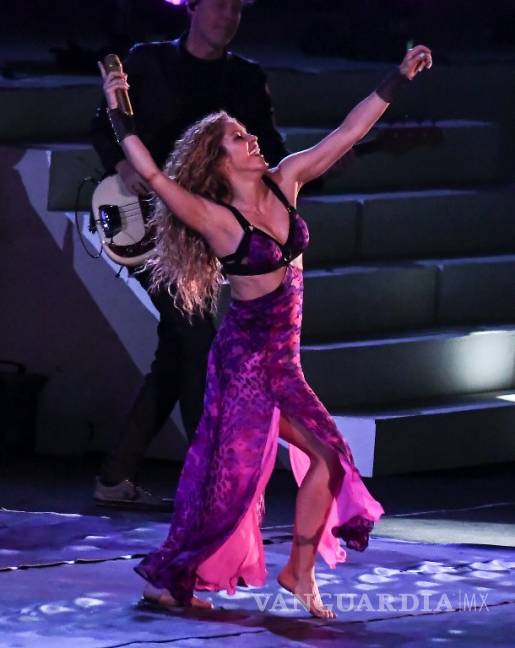 $!Así se presentó Shakira en la inauguración de los Juegos Centroamericanos y del Caribe