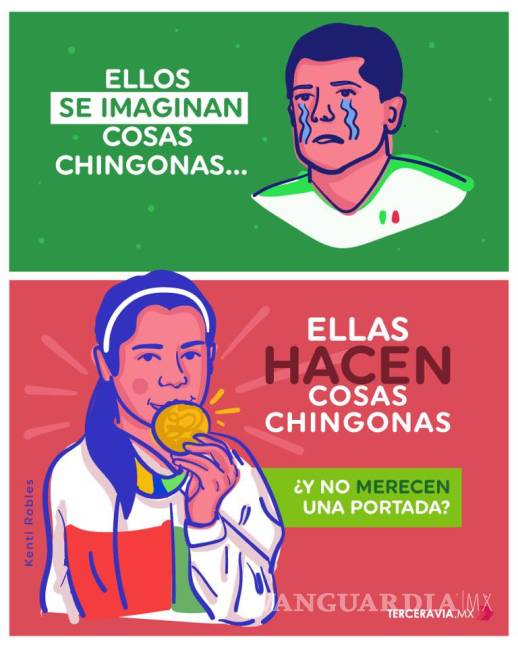 $!El Tri femenil sí hizo cosas ching... y los medios (no todos) las reconocieron