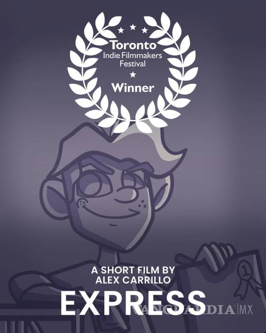 $!“Express” fue el primer cortometraje animado de Alex Carrillo, el cual se ha convertido en un éxito en festivales.