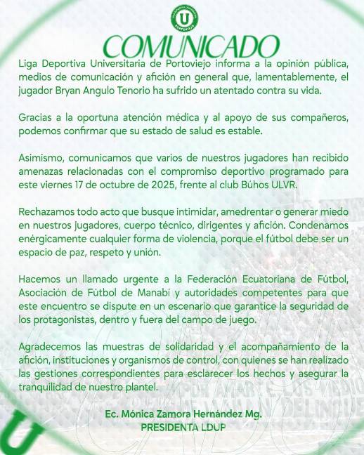 $!Exjugador de Cruz Azul, Bryan Angulo, es baleado en Ecuador