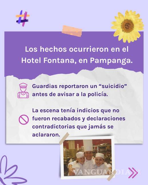 $!Al cumplirse 17 años del homicidio de la chef saltillense Elisa Loyo, su madre pide justicia a Sheinbaum (Primera parte)