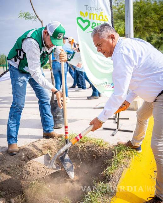 $!Comunidad y autoridades trabajan juntas para fortalecer las áreas verdes de Torreón.