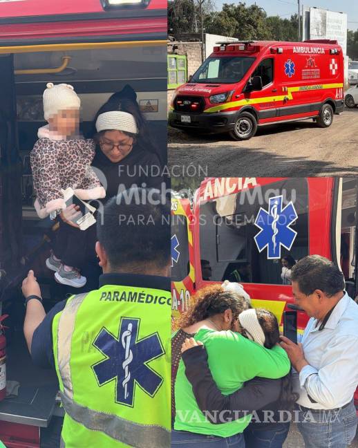 $!Regresa a México Jazlyn Azulet, bebé sobreviviente de la explosión de pipa en Iztapalapa