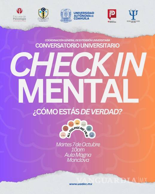 $!Las actividades se desarrollarán en distintas sedes de la UAdeC: Monclova, Arteaga, Piedras Negras y Torreón, con fechas y horarios específicos.