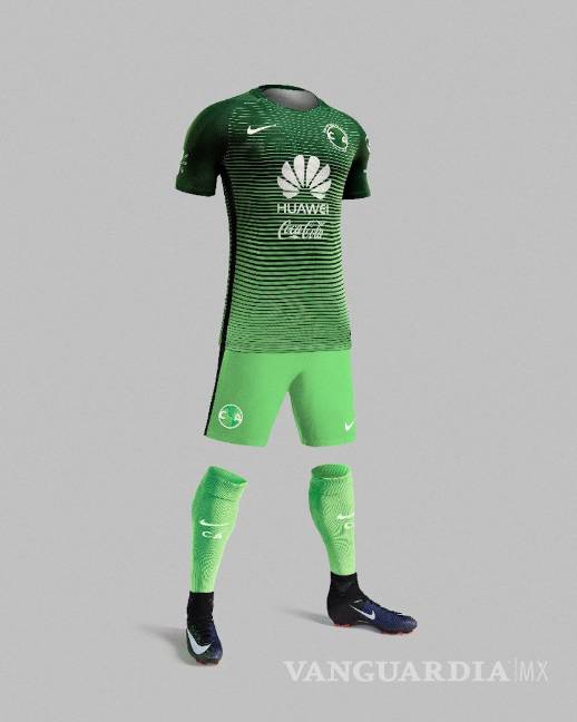 $!América presenta uniforme verde y no es porque siempre contrata jugadores del Santos Laguna