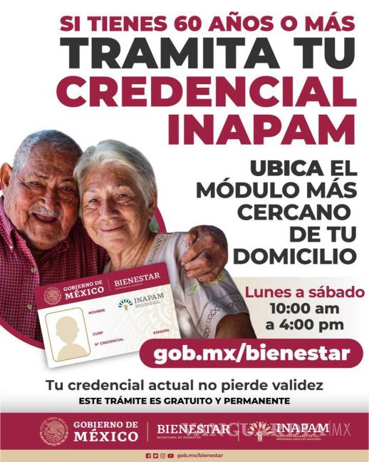 $!INAPAM presenta un nuevo descuento para adultos mayores a partir de enero de 2025 en este estado