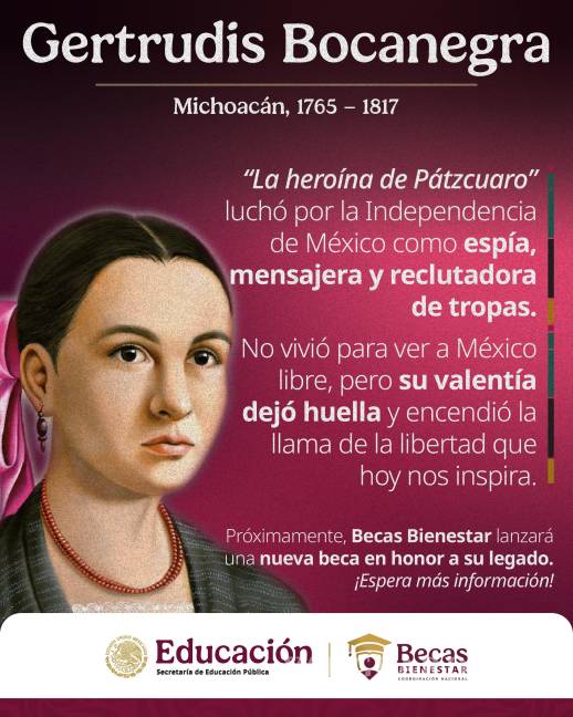 $!Confirman nueva Beca Gertrudis Bocanegra para estudiantes universitarios en Michoacán.