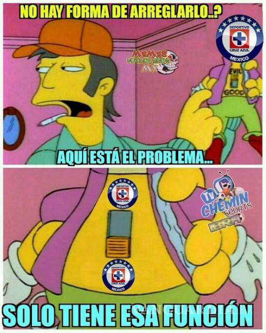 $!Cruz Azul y Chivas acaparan los memes de la Jornada 8