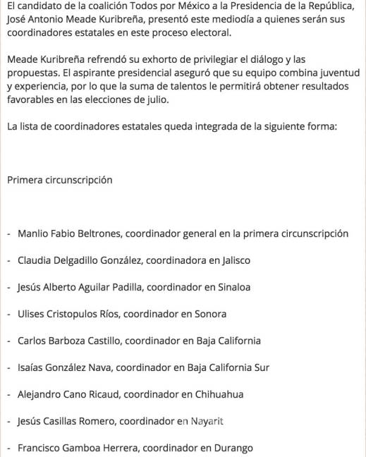 $!Coordinadora de campaña de Meade en Jalisco lo abandona... y se va con AMLO