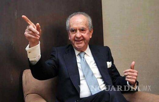 El Senado da medalla Belisario Domínguez a Alberto Baillères