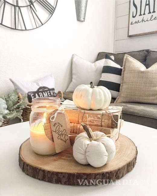 $!Velas, lámparas y calabazas, las tendencias de otoño para decorar tu hogar