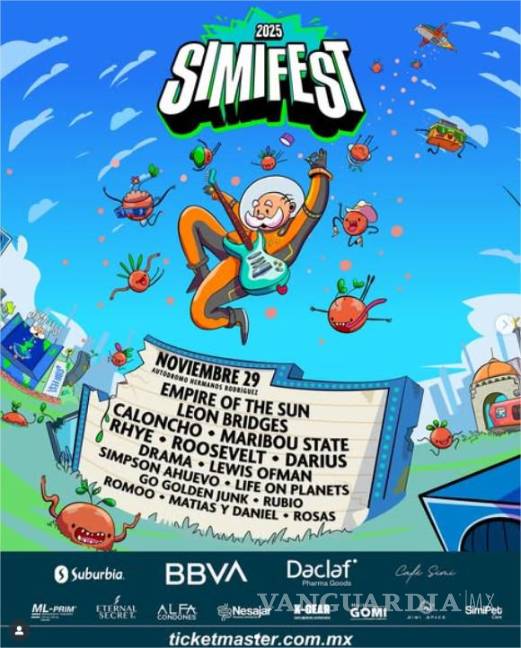 $!¡Regresa el SimiFest! Artistas confirmados, fecha y precio de los boletos
