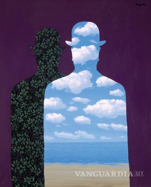 $!La alta sociedad de René Magritte pintado en 1965 o 1966. La mente ama lo desconocido. Le encanta las imágenes cuyo significado desconoce”. EFE/Museo Nacional Thyssen Bornemisza