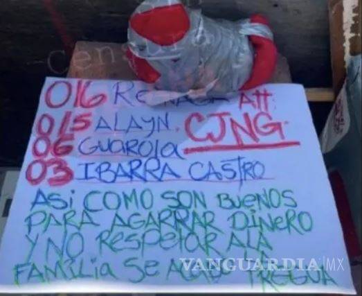 $!'Se acabó la tregua'... Cártel Jalisco envía narcomensaje en Tijuana; prevén se desate la violencia