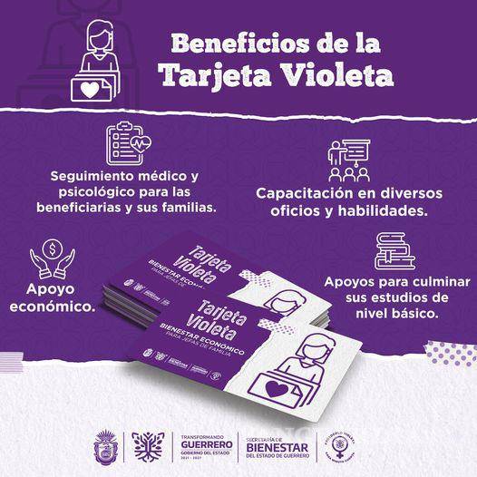 $!Cómo saber si fuiste aceptada en el programa de Tarjeta Violeta Bienestar 2025 y a dónde acudir