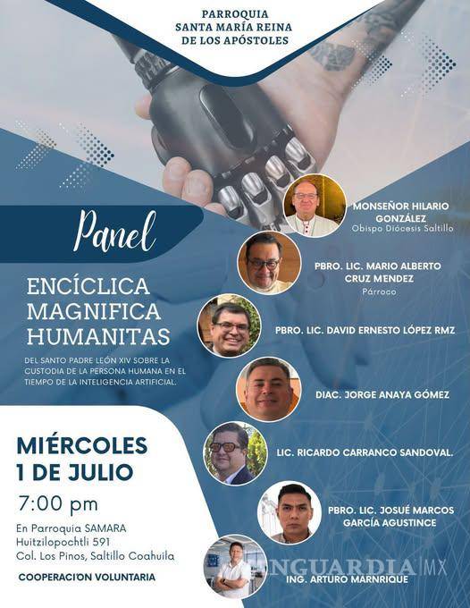 $!Analizarán en Saltillo el impacto de la inteligencia artificial desde la visión de la Iglesia