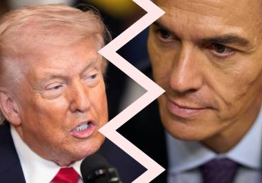 Guerra en Irán distancia al presidente de Estados Unidos, Donald Trump y a su homólogo español, Perdro Sánchez.