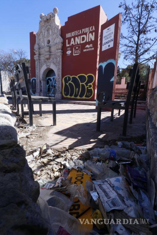 $!A pesar de un dictamen de valoración del INAH desde septiembre, la Coordinación General de Bibliotecas, Publicaciones y Librerías de Coahuila aún no ha respondido.