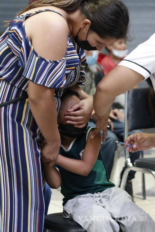 $!Por lo menos el 5 por ciento de la población infantil ya cuenta con la primera y segunda dosis