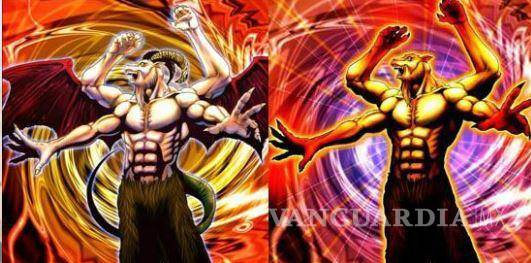 $!A la derecha imagen original y a la izquierda imagen censurada de ‘Yu-Gi-Oh!’