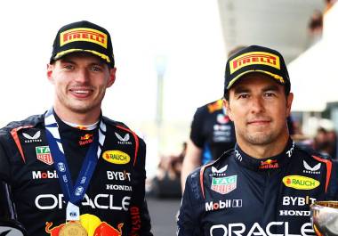 Checo Pérez y Max Verstappen fueron los primeros dos lugares en el Gran Premio de Japón.