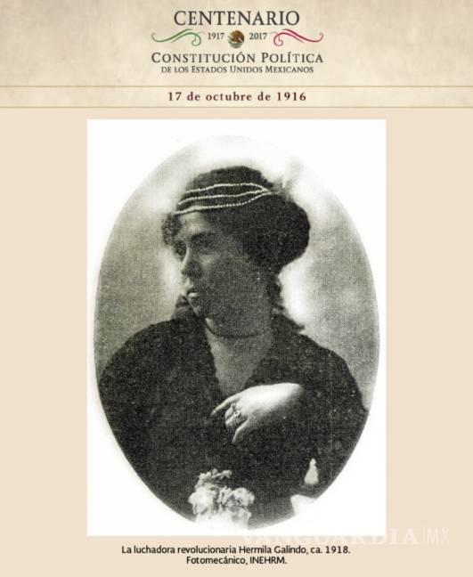 $!Hermila Galindo, la voz que no fue escuchada en el Constituyente de 1917