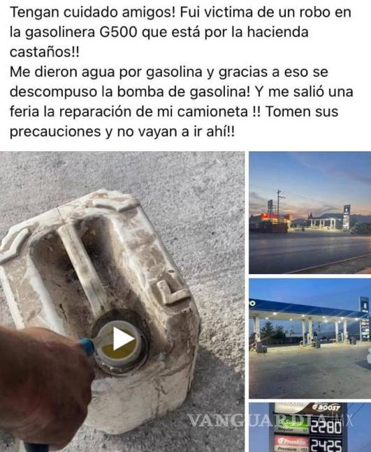 $!Se desatan los memes por gasolina contaminada en Monclova y Castaños