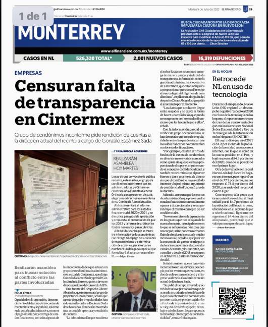 $!Cintermex. CRESTOMATIA 6.