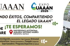 La Expo UAAAN 2026 se realizará del 3 al 5 de septiembre en las instalaciones de la Universidad Autónoma Agraria Antonio Narro.