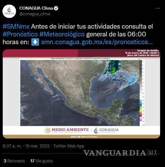 $!¿Bermuda o chamarra?... Frente Frío 36, lluvias y calor azotarán a estos estados de la República Mexicana