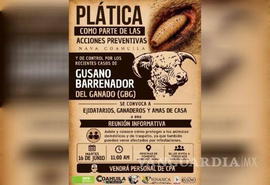 $!Autoridades de Nava convocaron a una reunión para informar sobre la prevención del gusano barrenador.