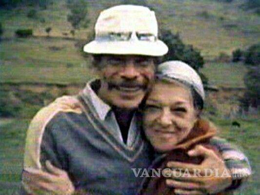 $!Ramón Valdés y Angelines Fernández, quienes dieron vida a Don Ramón y Doña Cleotilde en el programa “El Chavo del 8”.