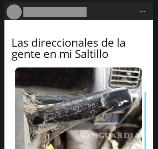 $!¿En Saltillo no saben usar las direccionales del auto? Usuarios en redes se quejan de la falta de cultura vial