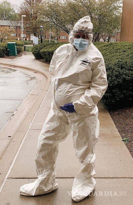 $!Doctora embarazada arriesga su vida por los demás; atiende en hospital por COVID-19