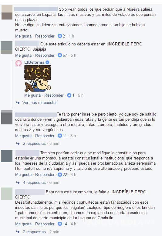 $!'No sabrían que hacer sin un Moreira gobernándolos', dice El Deforma de coahuilenses