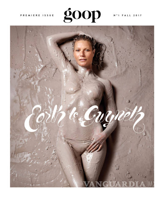 $!Gwyneth Paltrow se pone sucia, literalmente, en portada