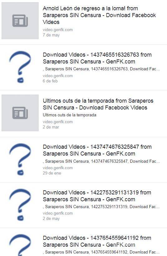 $!Desaparece misteriosamente la página 'Saraperos Sin Censura'