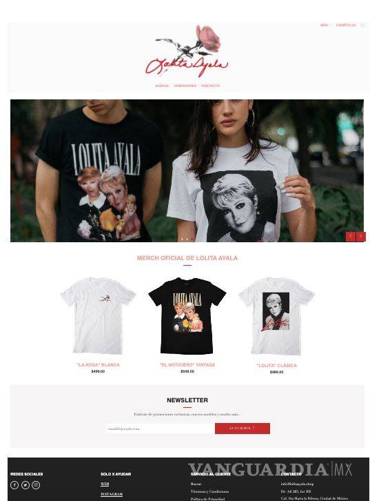 $!¡Toma mi dinero! Lolita Ayala lanza línea de ropa para apoyar a su fundación Sólo por Ayudar