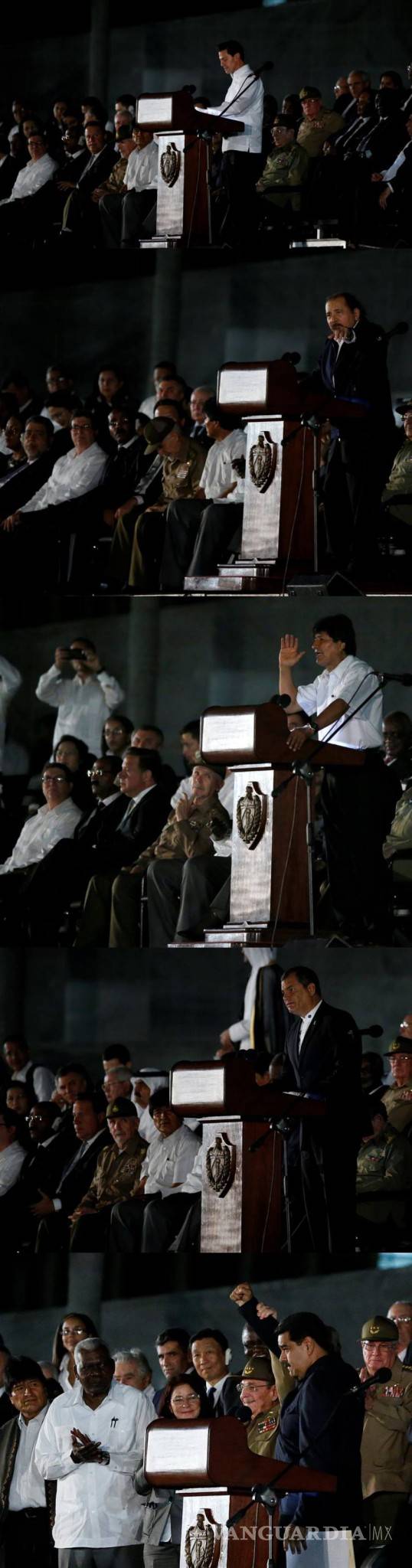 $!Miles de personas despiden a Fidel Castro en La Habana