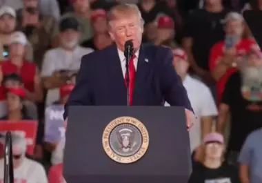 Donald Trump, presidente de Estados Unidos.