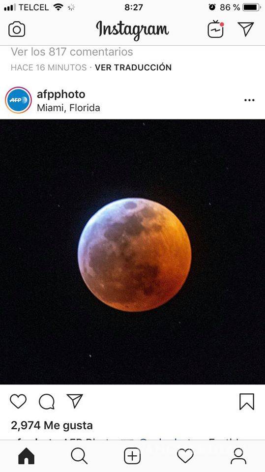 $!Así se vio la 'luna de sangre' en el mundo... y en Saltillo