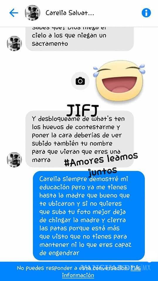 $!'Tengo episodios de psicosis por tus pend...' así responde la mujer que exigió a la madrina de bautizo pagar toda la fiesta