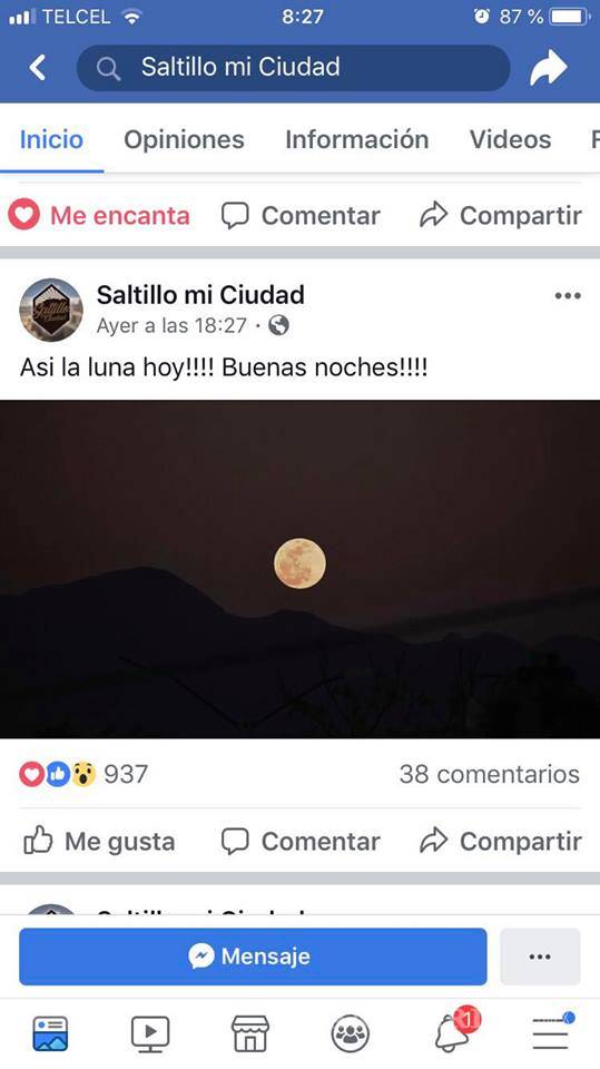$!Así se vio la 'luna de sangre' en el mundo... y en Saltillo