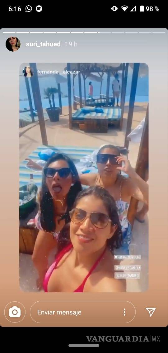 $!Diputada arma 'pachanga' con amigas en Acapulco en plena pandemia