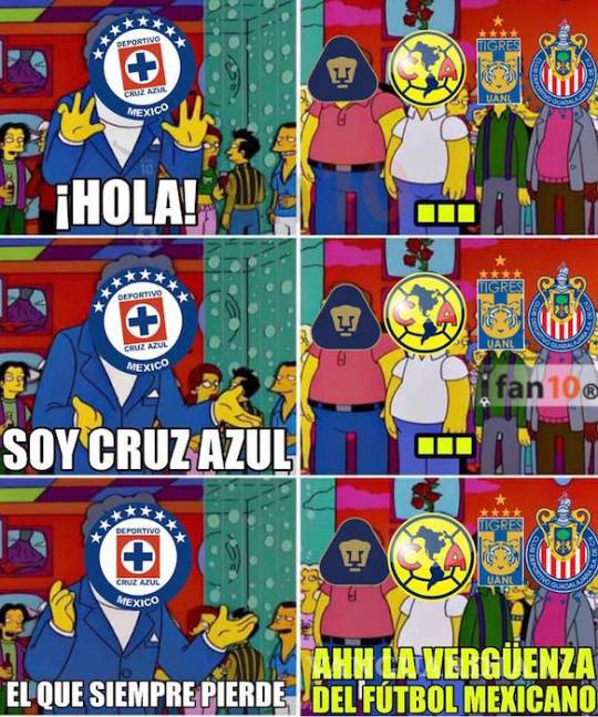 $!Cruz Azul y Chivas acaparan los memes de la Jornada 8