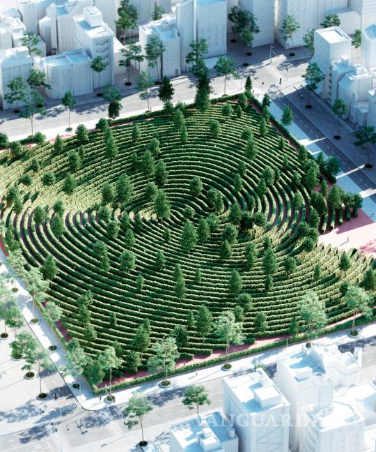 $!“Park de la Distance”, un parque de la nueva normalidad a prueba de contagios de COVID-19