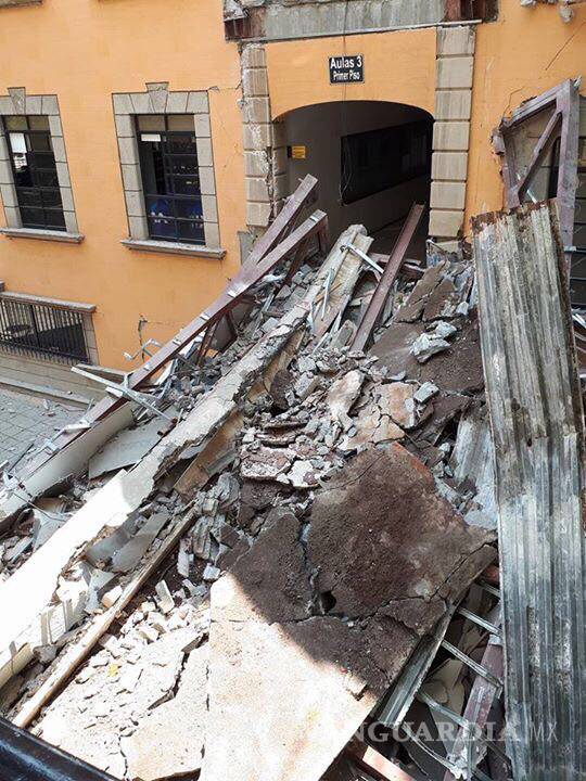 $!Fotos del desastre que dejó el sismo en la Ciudad de México
