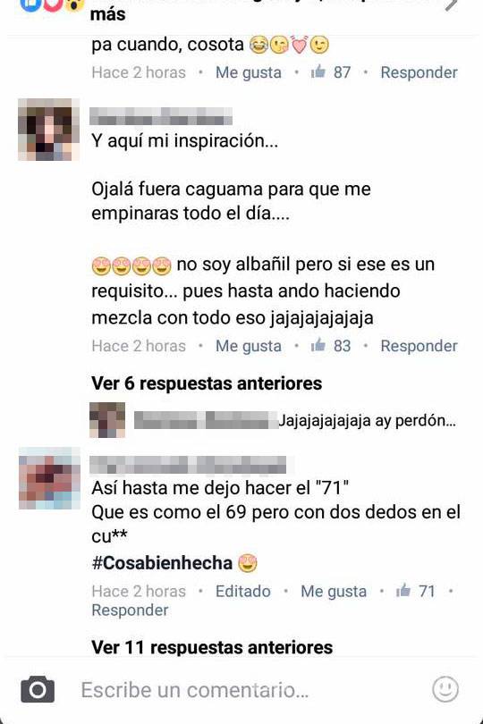 $!Mujeres sacan el 'albañil' que traen dentro, lanzan candentes piropos hacia un policía federal