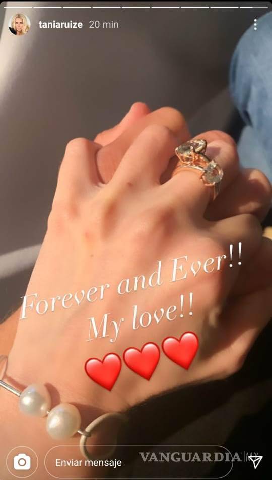 $!Anillo desata rumores de posible boda entre Tania Ruiz y Peña Nieto, ella aclara la situación