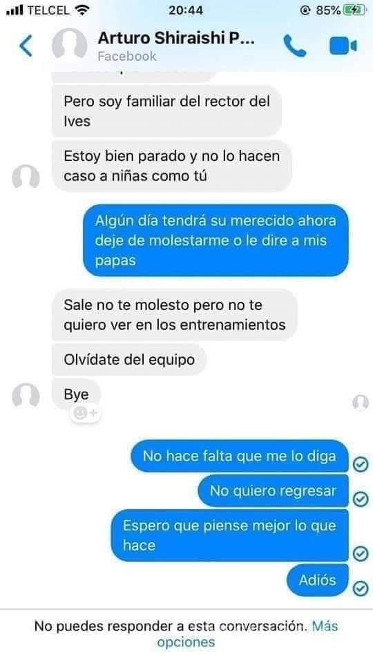 $!Menor exhibe a coach que le pidió fotos íntimas a cambio de su lugar en el equipo en Veracruz